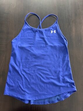 Under Armour Cobalt Blue Racerback Athletic Tank